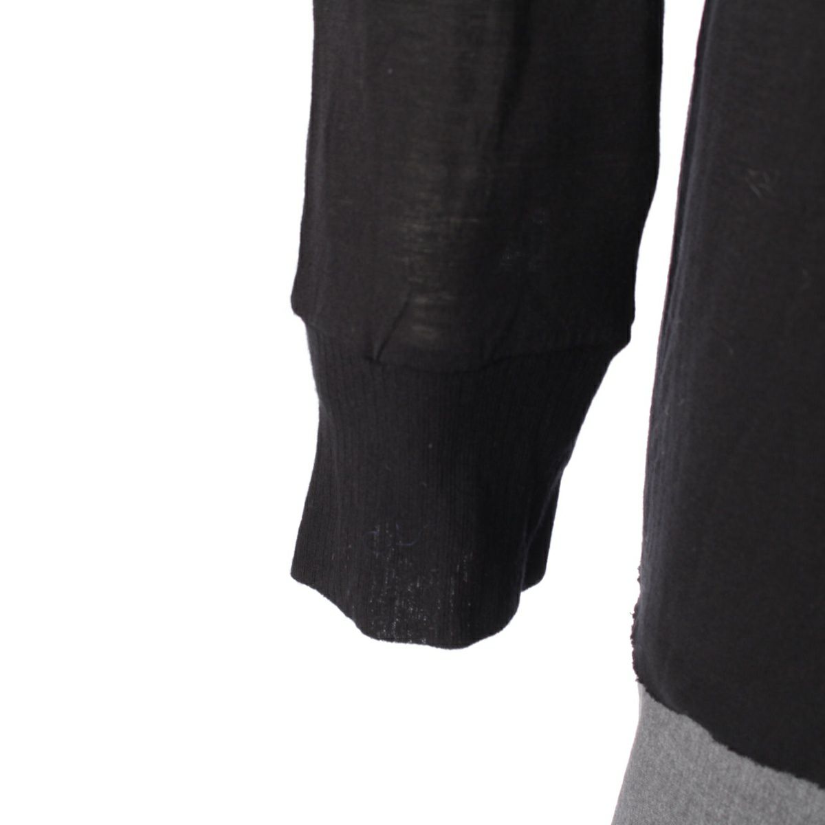 リックオウエンス 21AW BASIC LS TEE シルク ベーシックロングスリーブ