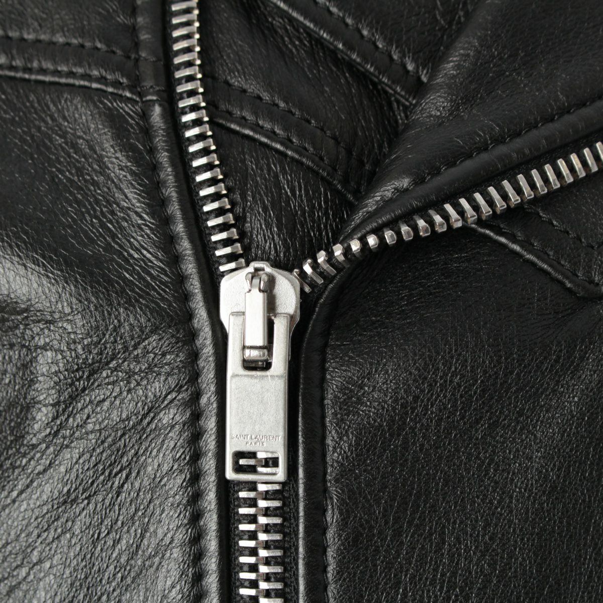 サンローラン 15年 エディスリマン期 ラムレザー サイドレースアップ