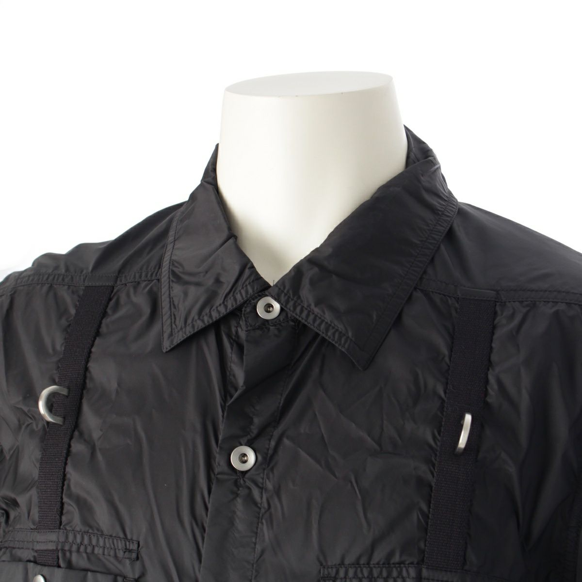 リックオウエンス　シャツ　トップス　ロング　ダークシャドウ リックオウエンス ダークシャドウ Rick Owens DRKSHDW 22SS MINERAL