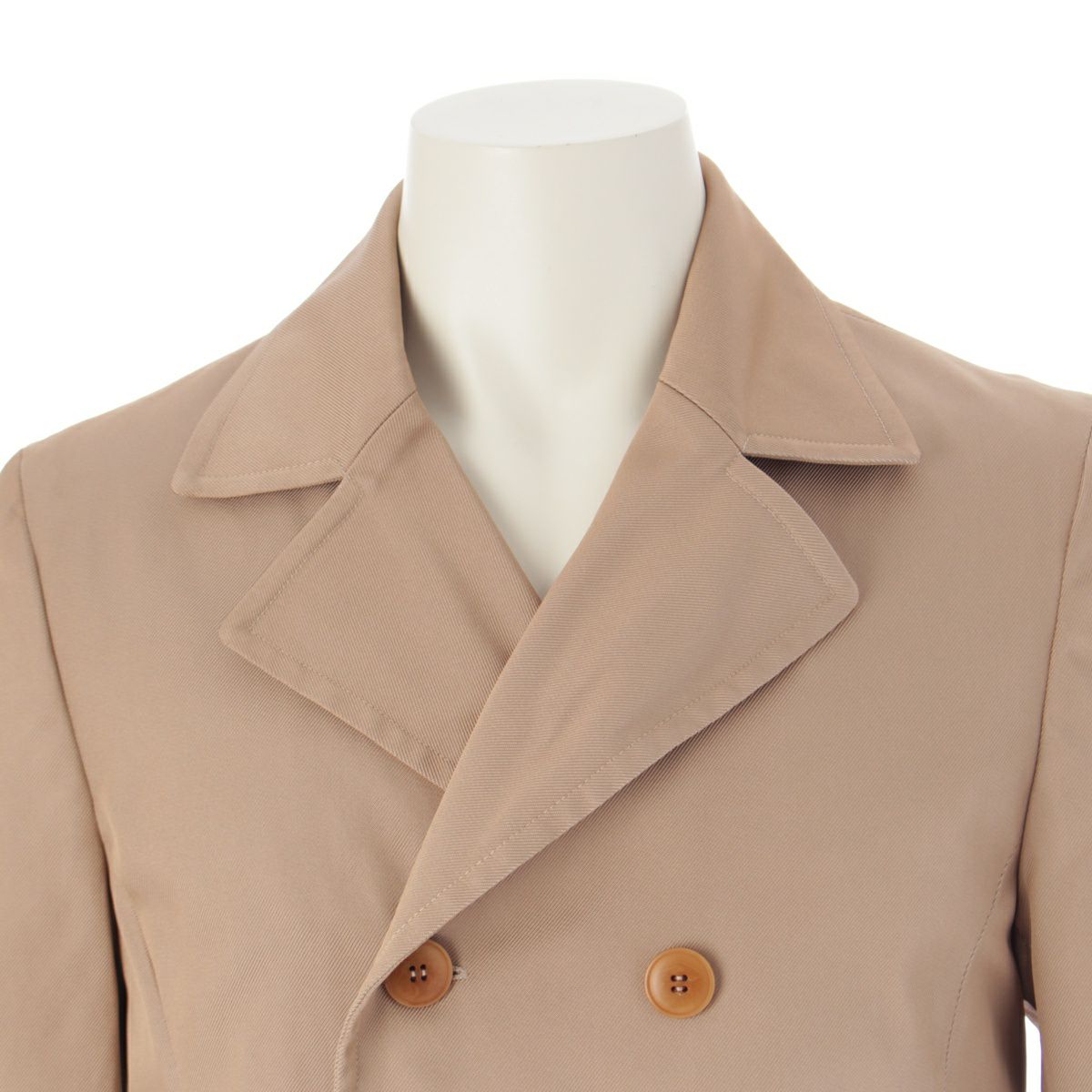 ミュウミュウ アーカイブ ダブルブレスト Pコート アウター ベージュ
