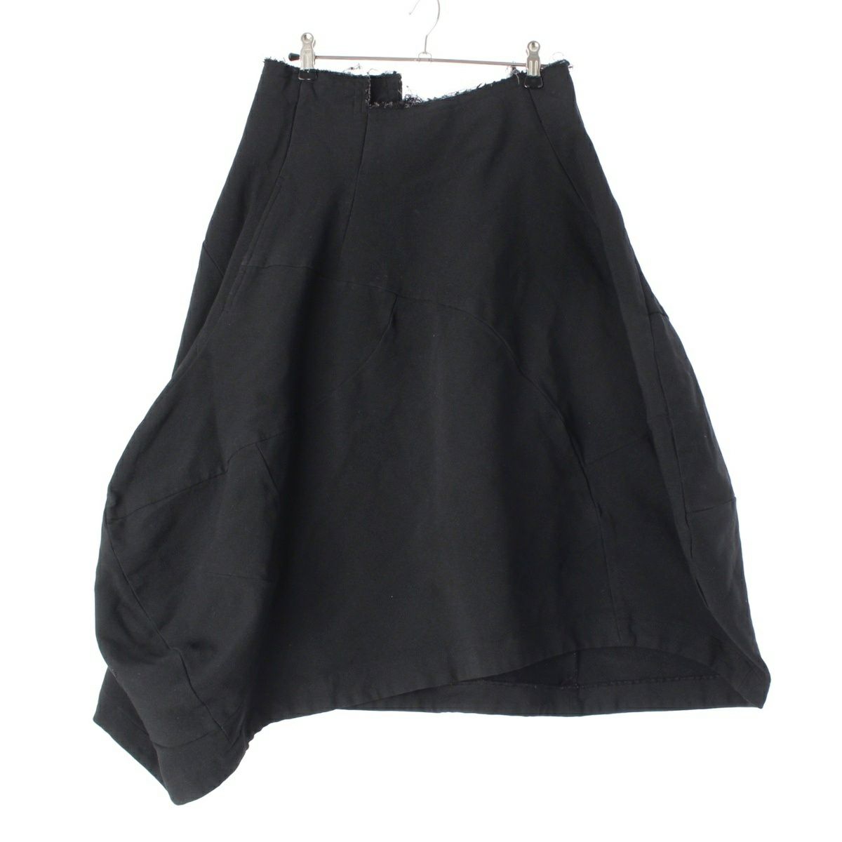 コムデギャルソン AD2017 ポリエステル ポリ縮絨 切りっぱなし フレア