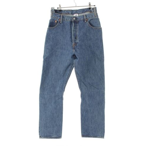 ヴェトモン リーバイス Levi’s 17SS デムナ期 再構築 デニム パンツ ボタンフライ ジーンズ WSS17LE4 インディゴブルー L