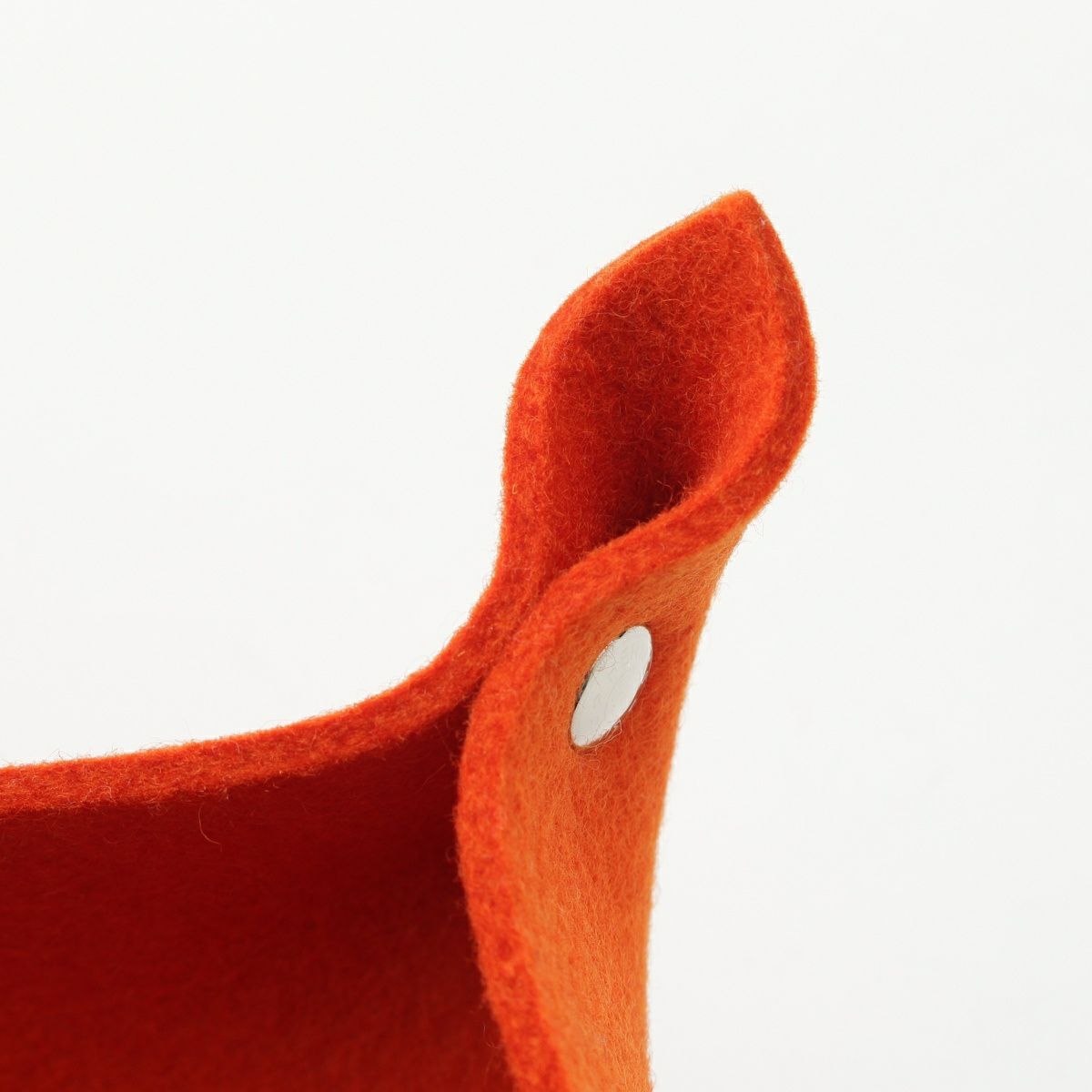 エルメス フェルト ヴィドポッシュ 小物入れ 雑貨 オレンジ | 中古通販