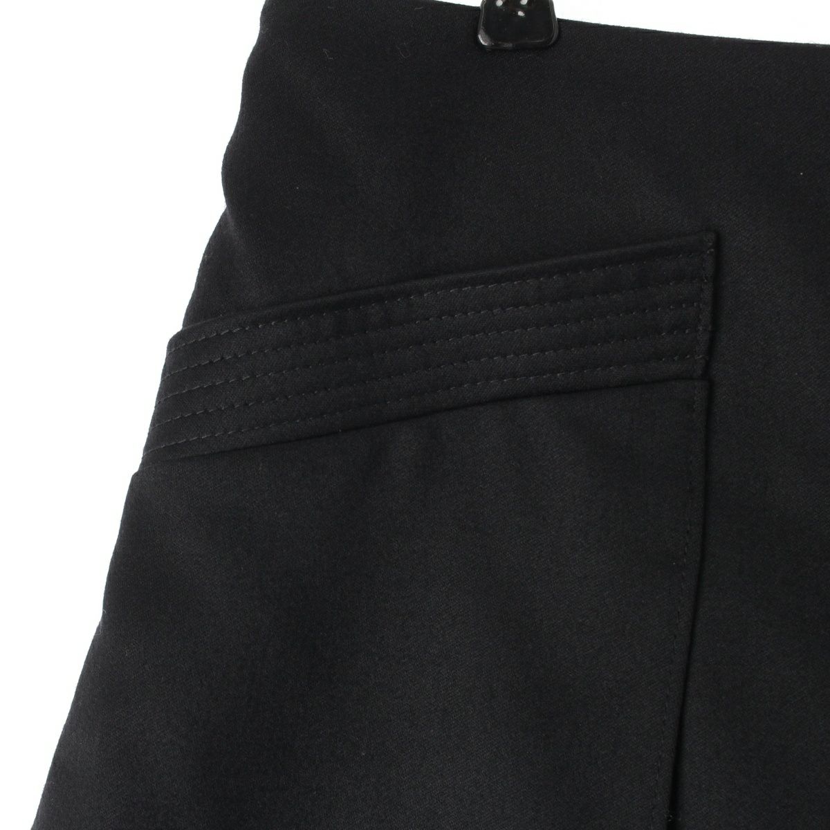 シャネル 06A ウール ココマーク スカート ボトムス ブラック 38