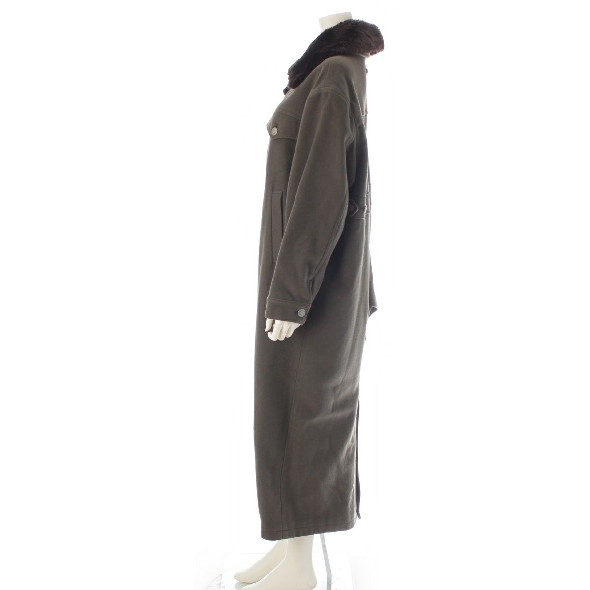 ジャンポールゴルチエ ゴルチエジーンズ 襟ファー スーパーロング