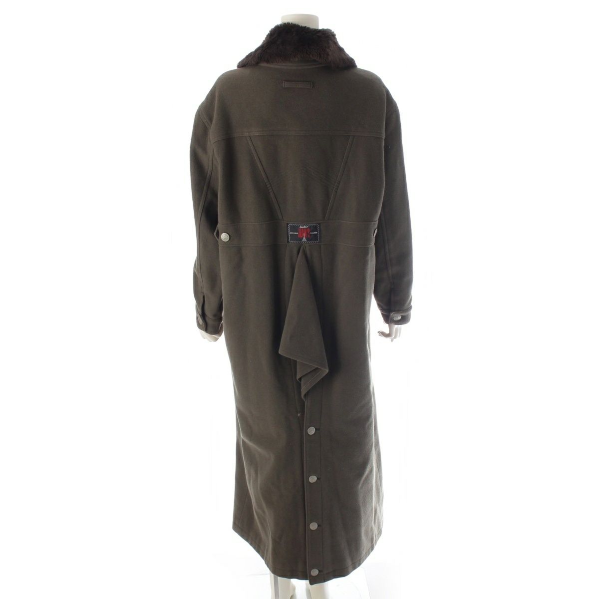 ジャンポールゴルチエ ゴルチエジーンズ 襟ファー スーパーロング