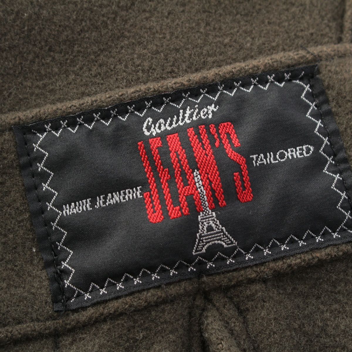 ジャンポールゴルチエ ゴルチエジーンズ 襟ファー スーパーロング