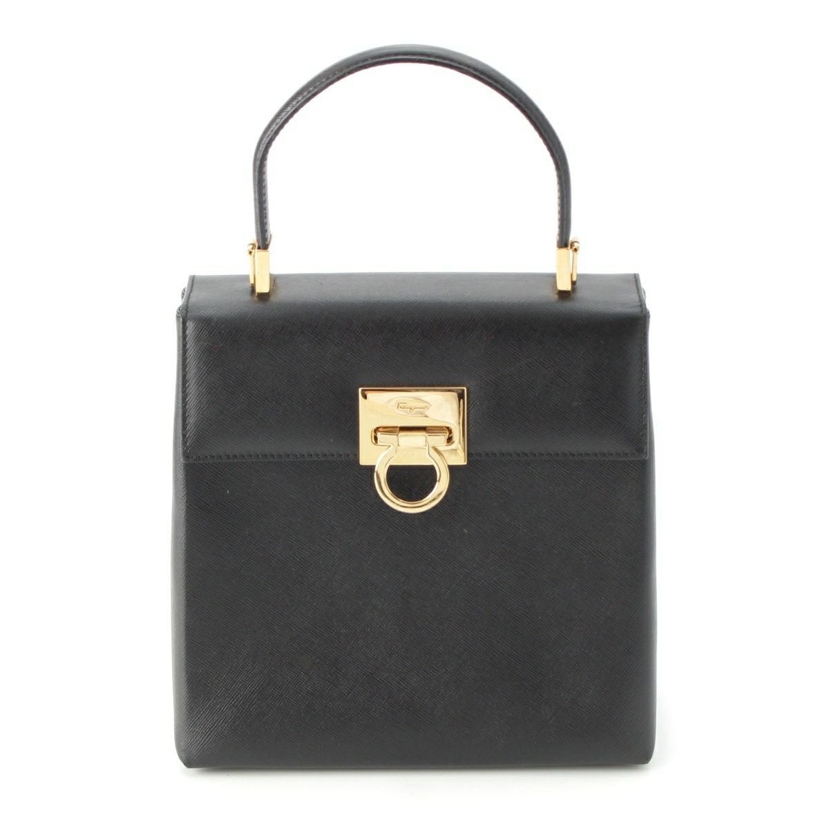 サルヴァトーレフェラガモ レザー ガンチーニ 2way ハンドバッグ