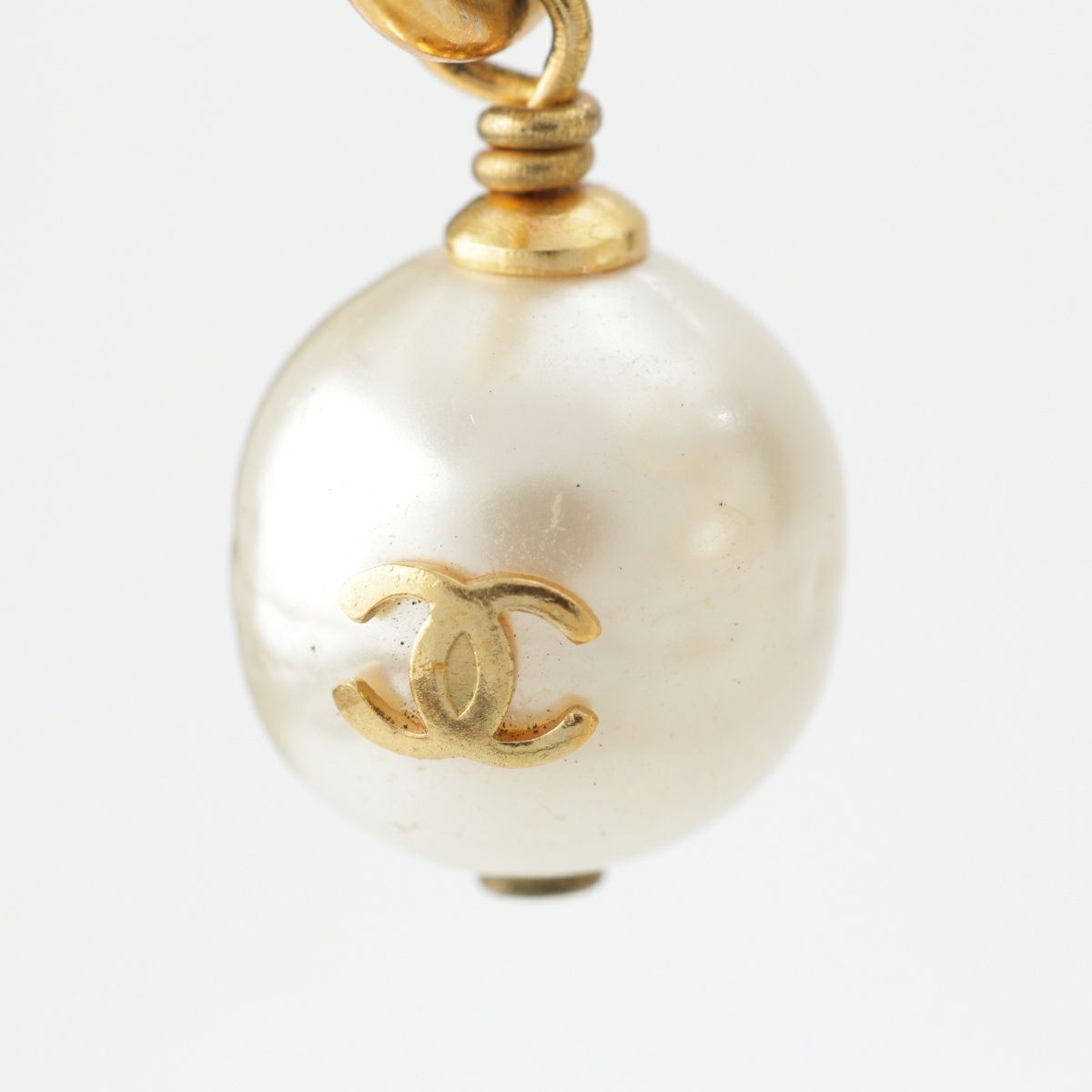 シャネル GP パール ココマーク ピアス ヴィンテージ ゴールド | 中古
