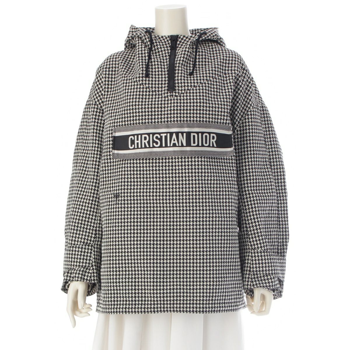 クリスチャンディオール ロゴ 千鳥格好 オブリーク テクニカルタフタ  