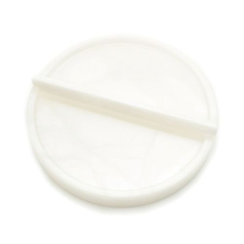 エルメス アラバスター ヴィドポッシュ アリアンヌPM ラウンド トレイ インテリア ホワイト