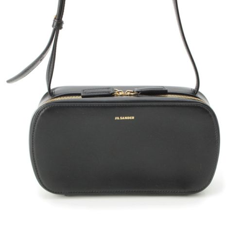 ジルサンダー Tradition トラディション レザー ショルダーバッグ ロゴ ブラック