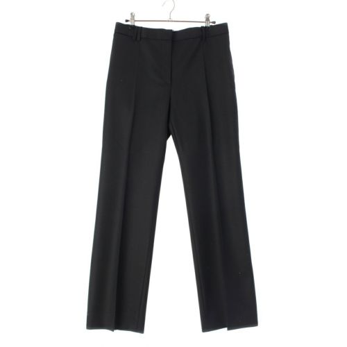 ザロウ ウール スラックス パンツ AQ171 ブラック 4