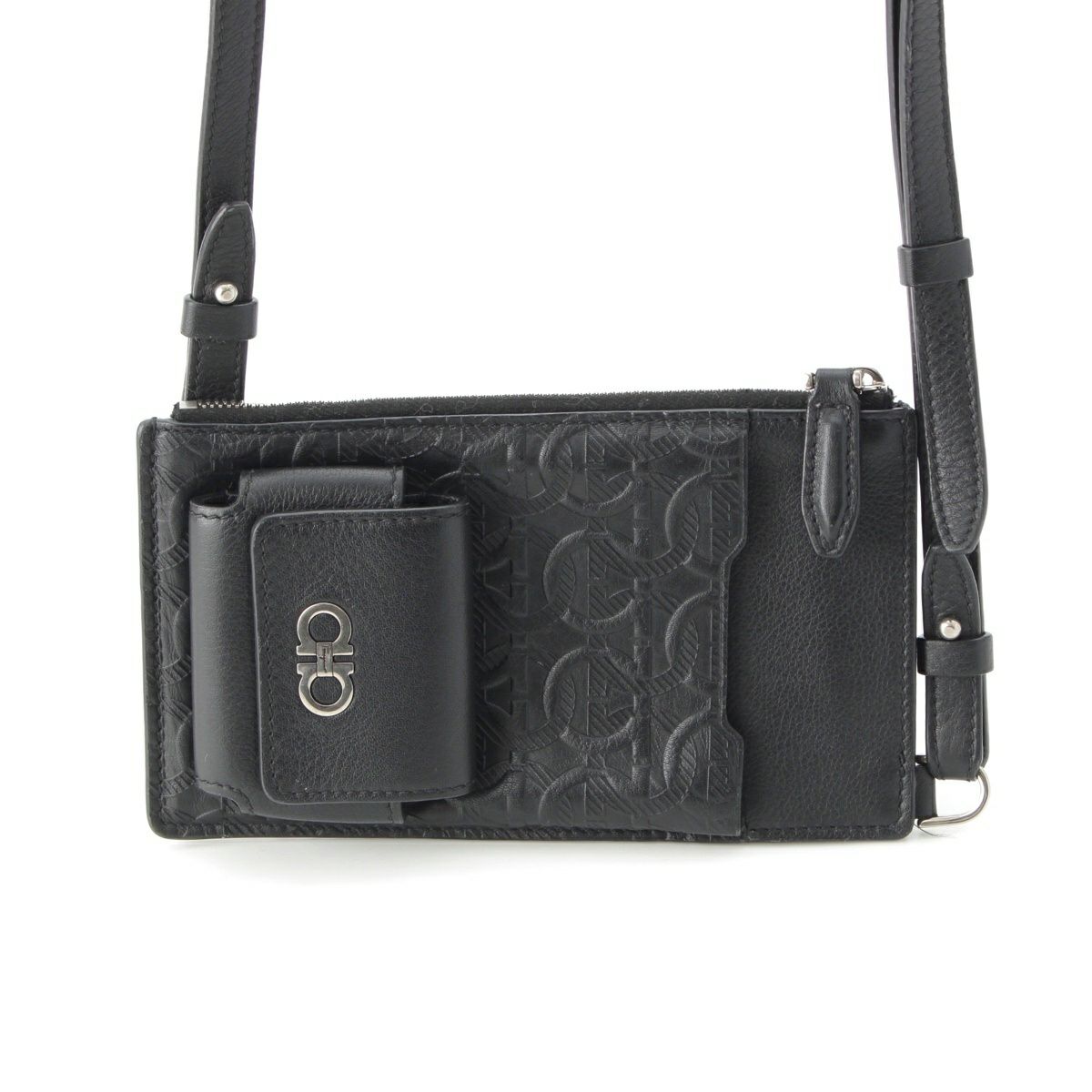 サルヴァトーレフェラガモ レザー ガンチーニ ショルダーバッグ