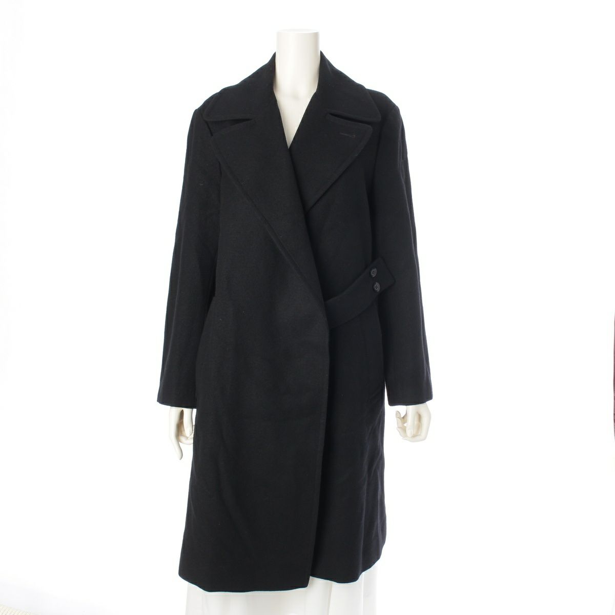 ヨウジヤマモト プリュス ノアール 17AW ウール コート アウター NK-C29-125 ブラック 1