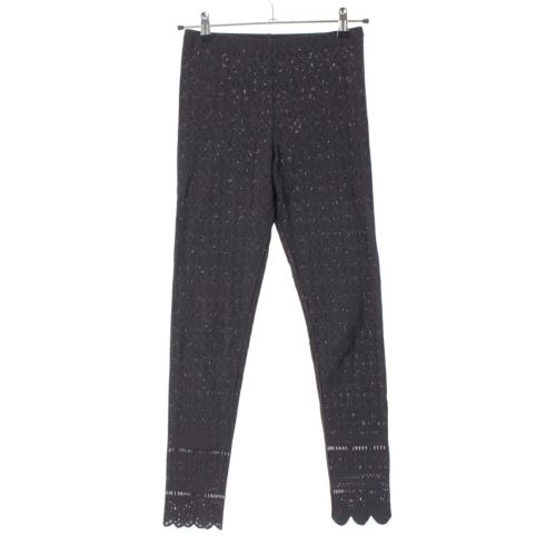 プリーツプリーズ エーポック 花柄 レギンス スパッツ ストレッチ パンツ ブラック 3