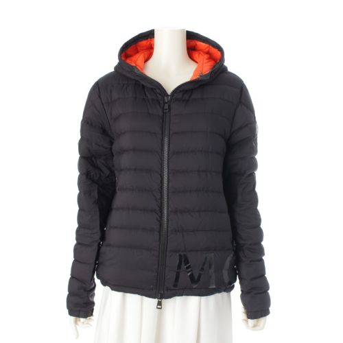 モンクレール ナイロン DREUX ロゴ ダブルジップ ダウンジャケット アウター ブラック 2