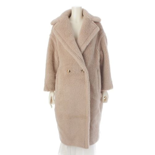 マックスマーラ アルパカ×ウール×シルク テディベア アイコン コート アウター 101615136 ベージュ XS