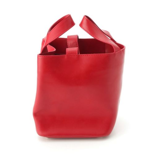 コムデギャルソン コムデギャルソン レザー ハンドバッグ S4SC01 レッド