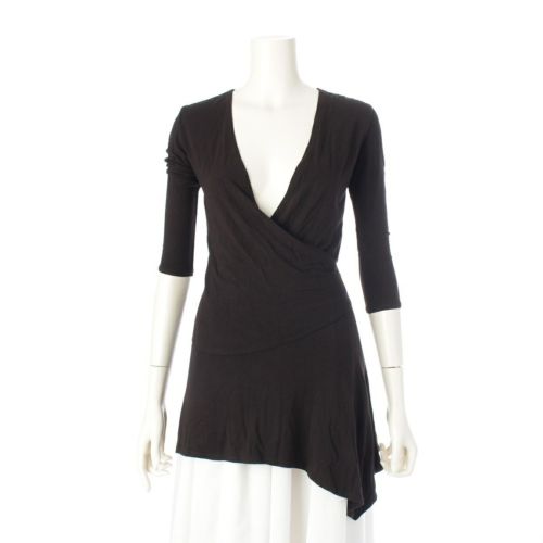 イッセイミヤケ 2006年 06SS レーヨン 変形 デザイン カットソー トップス IM61JK059 ブラック 2