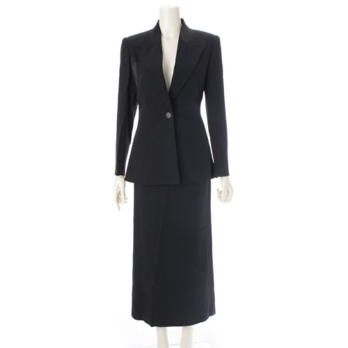 ジバンシー ヴィンテージ ジャケット スカートセットアップ ブラック 36