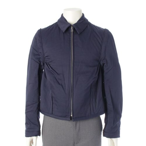 コムデギャルソンオムプリュス AD1998 98AW インサイドアウト期 アウトシーム ブルゾン ジャケット アウター PJ-040940 ネイビー M