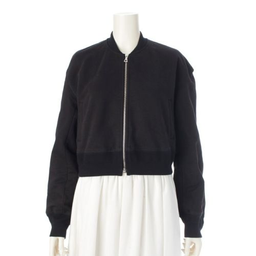 ブラミンク コットン ジップアップ ブルゾン 7925-299-0378 ブラック 36