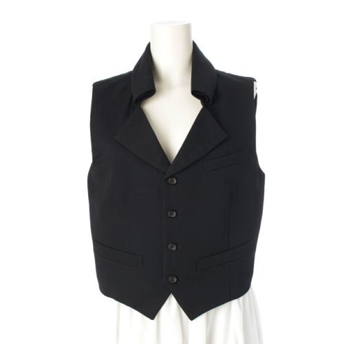 コムデギャルソン AD1989 ウール ノースリーブジャケット ベスト GV-05002 ブラック M