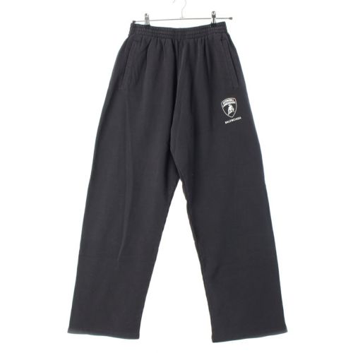 バレンシアガ 25年 コットン スウェットパンツ ボトムス 826637 ブラック XS