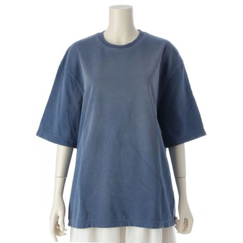 ロエベ ANAGRAM アナグラム コットン ロゴ オーバーサイズ 半袖Ｔシャツ トップス S359Y22X63 ブルー S
