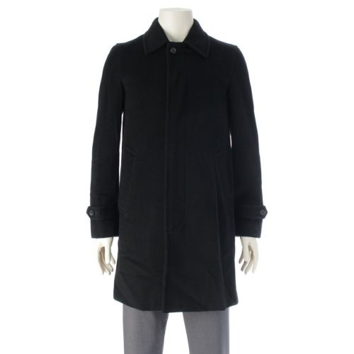 コムデギャルソンオムプリュス AD2016 ウール カシミヤ混 ステンカラーコート PP-C017 ブラック XS