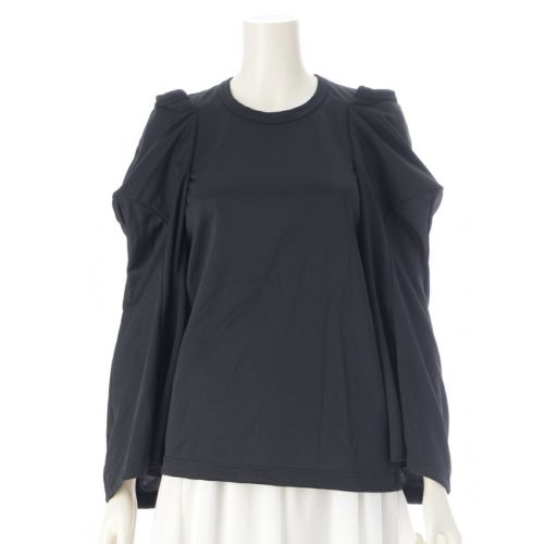 コムデギャルソン AD2017 パワーネット デザイン トップス GA-T009 ブラック M