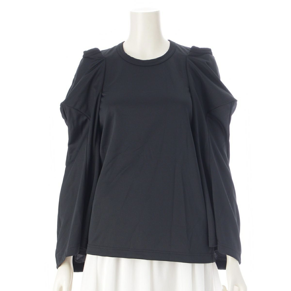 コムデギャルソン AD2017 パワーネット デザイン トップス GA-T009 ブラック M