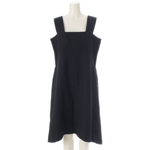 コムデギャルソン コムデギャルソン AD2022 22AW ウール 二次元ジャンパースカート ノースリーブ ワンピース RJ-A004 ブラック XS