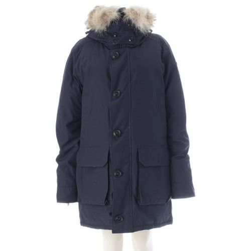 カナダグース BROOKFIELD PARKA ファー ダウンジャケット 2300JM ネイビー L