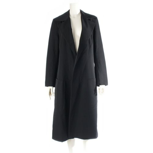 ヨウジヤマモト 07SS ウール ロング コート アウター YT-C04-100 ブラック 2