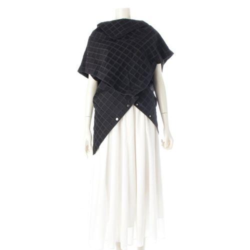 イッセイミヤケ 18SS コットン混 ジャガード トップス IM82FJ538 ブラック 2