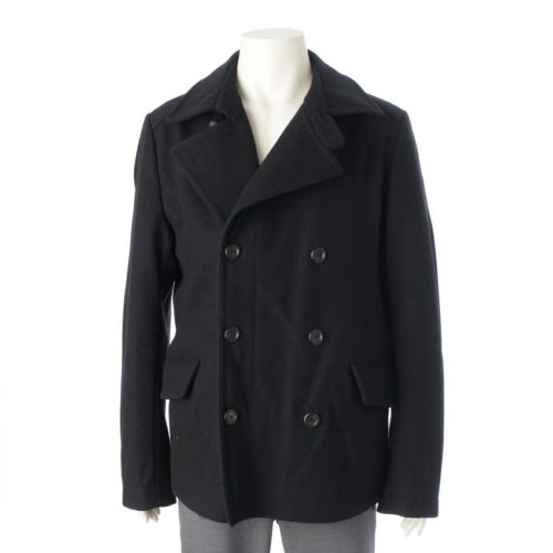 ドルチェアンドガッバーナ ウール×ナイロン ダブル ジャケット アウター CS-G0332T ブラック 52