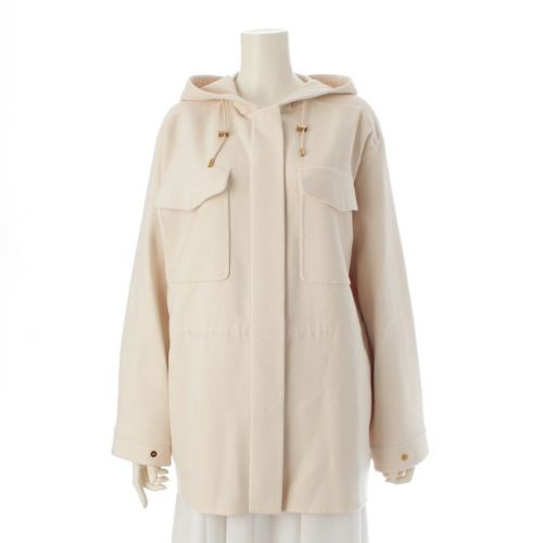 ロロピアーナ The Gift of Kings ザギフトオブキングス Idar イダー ウール フーデッド ジャケット アイボリー 40