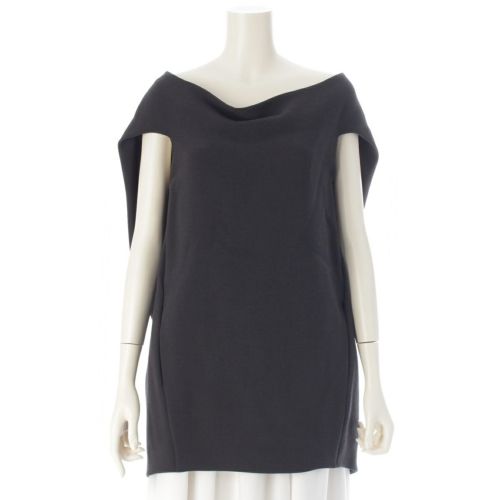 ザロウ 25SS Pallenberg Tower パレンバーグ タワー 変形 オフショルダー チュニック ドレス 9027 W2906 ブラック 2