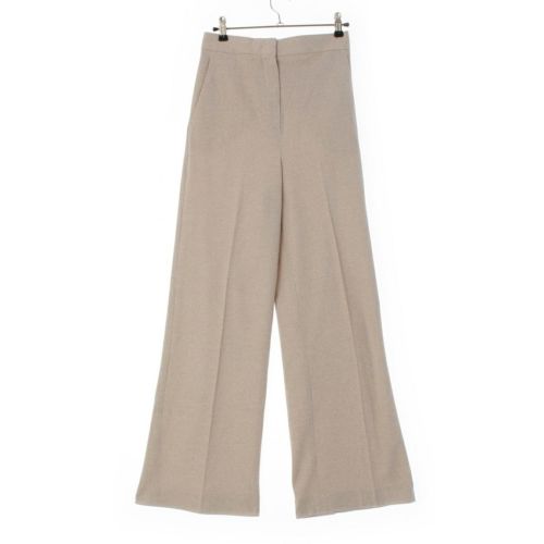 マックスマーラ 24SS GIALLO コットン ジャージ ストレート スラックス パンツ ボトムス 2411781022 ベージュ 38