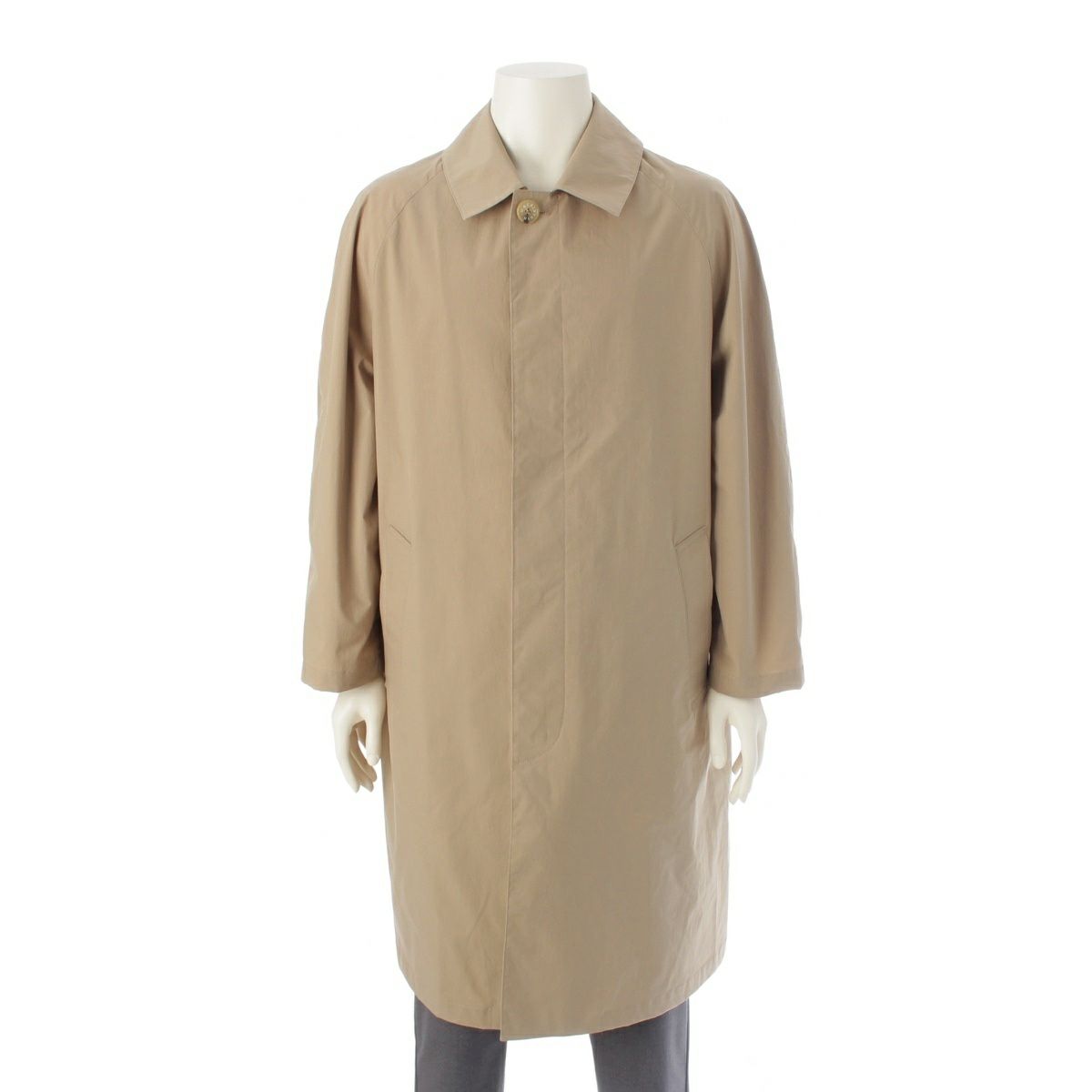 マッキントッシュ サステナブルポリエステル キャンバス バルカラーコート コート 42 ベージュ