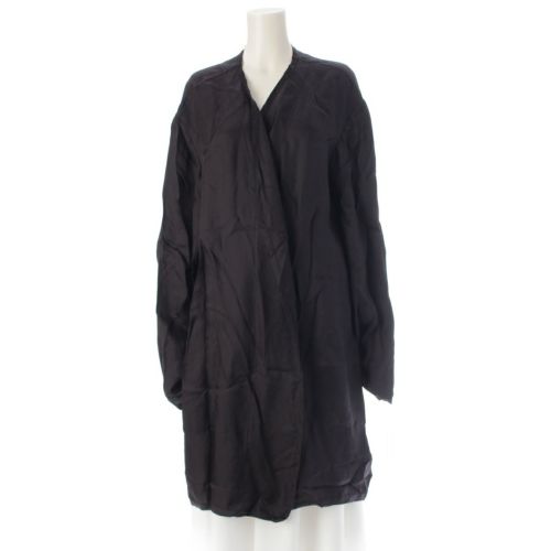 ブラックコムデギャルソン キュプラ レーヨン バック刺繍 スーベニア コート 羽織 1G-C006 ブラック XL