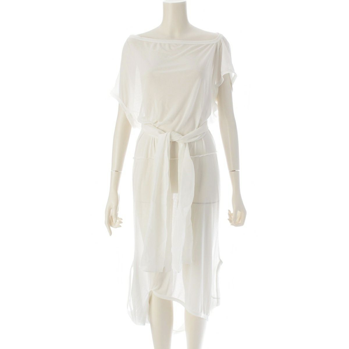 コムデギャルソン AD1990 91SS シアー レイヤード 変形 カットソー トップス GT-110600 ホワイト