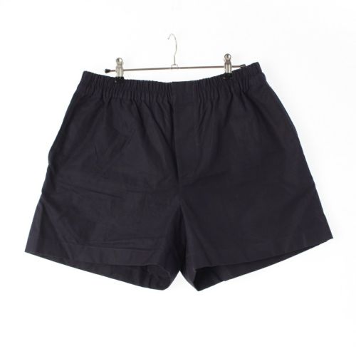 グッチ 25SS オックスフォード ショート パンツ ボトムス 810783 ネイビー 48