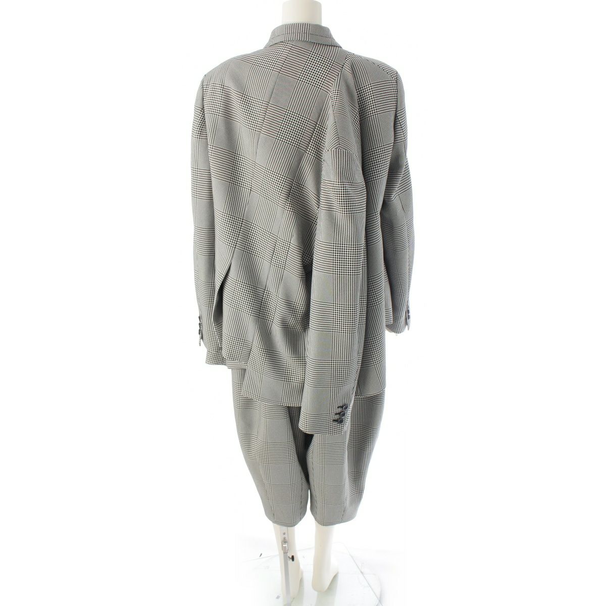 コムデギャルソン 24AW 4本袖 千鳥 ジャケット サルエル パンツ