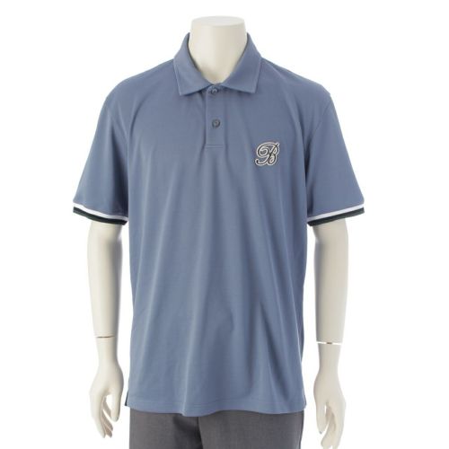 ベルルッティ ロゴ 半袖 ポロシャツ トップス R24JPS58JBAN ブルー L