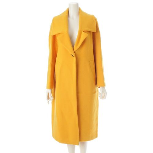 エンフォルド ウール チェスター コート アウター 300BA330-2450 イエロー 36