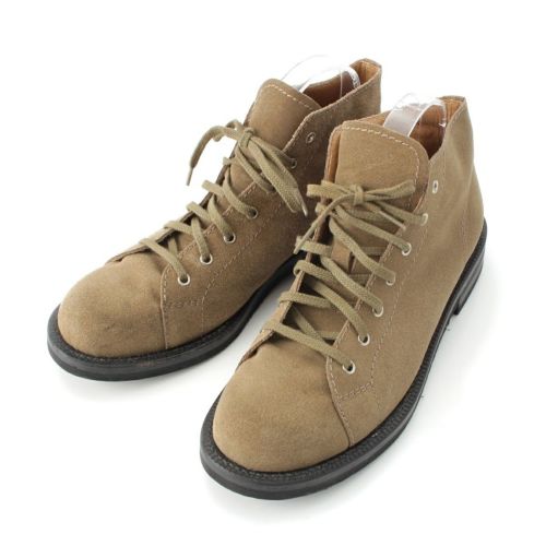 コムデギャルソンオム スエード チャッカ ブーツ ベージュ 25 2/1