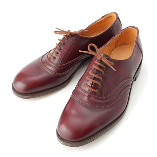 コムデギャルソンオムプリュス レザー ドレスシューズ 699025 レッド 25-5